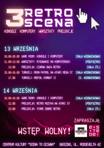 Retroscena w ten weekend! [PROGRAM WYDARZENIA]