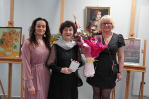 Igłą i nitką malowane, czyli wystawa Czesławy Wojciechowskiej [FOTORELACJA]